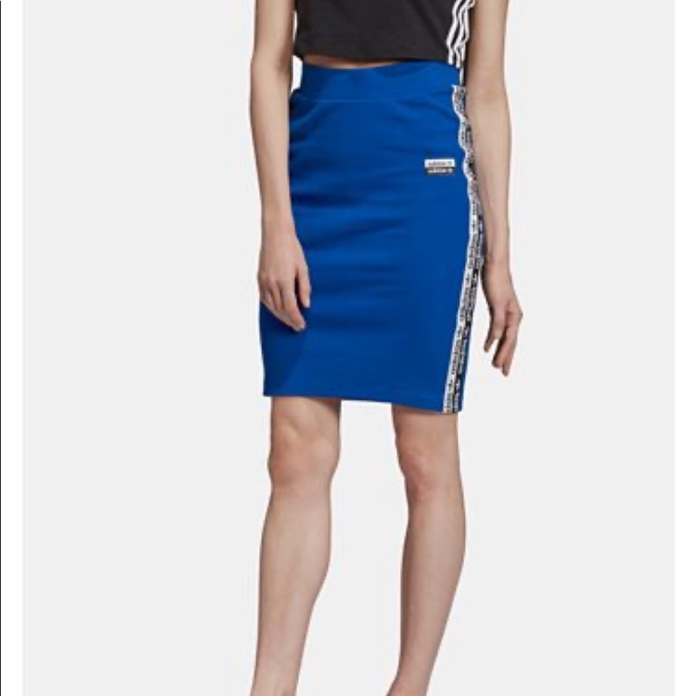 Adidas blue skirt